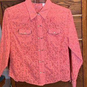 Cowgirl Up size Large; super nice; no issues